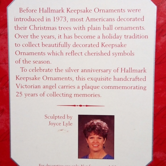 Hallmark keepsake Ornament Joyful Messenger Anniversary Edition - Picture 3 of 3
